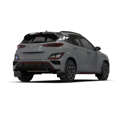 Hyundai Kona - 2022 to 2023 - SUV [N] (Black) (Gray Logo)