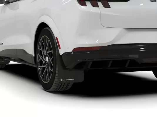 Ford Mustang Mach E - 2021 to 2026 - SUV [All] (Black) (White Logo)