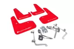 Subaru WRX STI - 2011 to 2014 - Sedan [All] (Red) (White Logo)