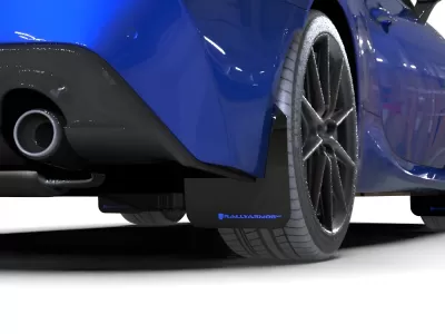 Subaru BRZ - 2022 to 2024 - Coupe [All] (Black) (Blue Logo)