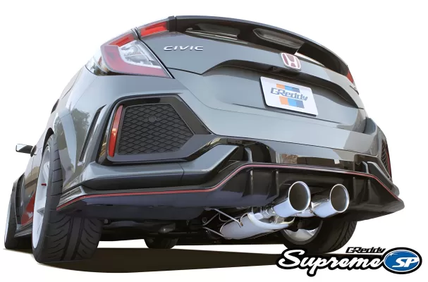 Honda Civic - 2017 to 2021 - 4 Door Hatchback [FK8 Type R, FK8 Type R Limited] (Dual Tips)