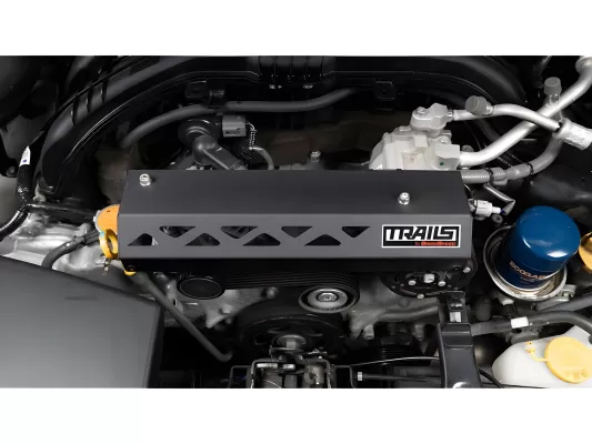 Subaru Crosstrek - 2018 to 2023 - SUV [All Except Base Hybrid] (Alternator Cover) (TRAILS by GrimmSpeed) (Black)