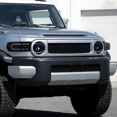 Toyota FJ Cruiser - 2007 to 2014 - SUV [All] (LED Projector, LED Sequential Accent Lights) (Smoked Lens) (Integrated LED High Beams)