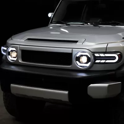 Toyota FJ Cruiser - 2007 to 2014 - SUV [All] (LED Projector, LED Sequential Accent Lights) (Integrated LED High Beams)