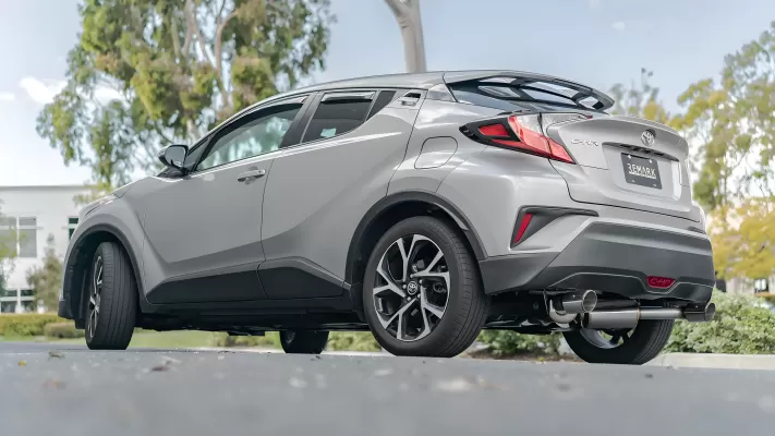 Toyota CHR - 2018 to 2022 - SUV [All] (Dual Tip Version) (Cat-Back) (Polished Stainless Steel Tips)