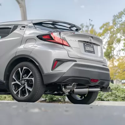 Toyota CHR - 2018 to 2022 - SUV [All] (Dual Tip Version) (Cat-Back) (Polished Stainless Steel Tips)