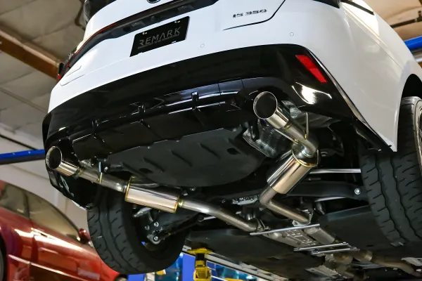 Lexus IS 300 - 2021 to 2025 - Sedan [Base, F SPORT, F SPORT Design] with 2.0L & Turbo & RWD (Axle-Back With Mufflers) (Stainless Steel Tips)