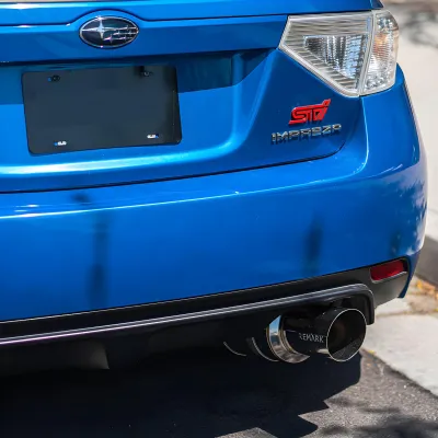 Subaru Impreza - 2008 to 2014 - Hatchback [2.5GT, WRX, WRX Limited, WRX Premium] (R1 Spec) (Cat-Back) (Stainless Steel Tip)