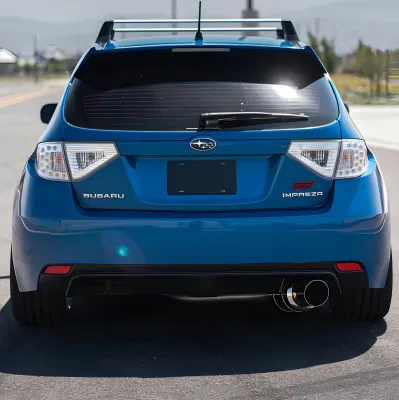 Subaru WRX STI - 2008 to 2014 - Hatchback [All] (R1 Spec) (Cat-Back) (Stainless Steel Tip)