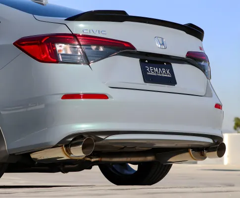 Honda Civic - 2022 to 2026 - Sedan [EX, Si, Touring] (Sports Touring) (With Mufflers) (Stainless Steel Tips)