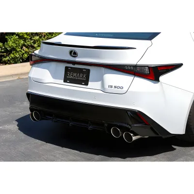 Lexus IS 500 - 2022 to 2025 - Sedan [All] (Axle-Back) (Double Wall Stainless Steel Tips)