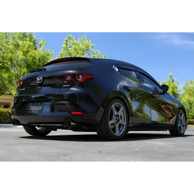 Mazda MAZDA3 - 2019 to 2025 - Hatchback [2.5 S, 2.5 S Carbon Ed., 2.5 S Preferred, 2.5 S Premium, 2.5 S Select Sport, Base, Carbon Ed., Preferred, Premium, Select] with 2.5L & AWD/FWD (Axle-Back) (Single Wall Stainless Steel Tips)