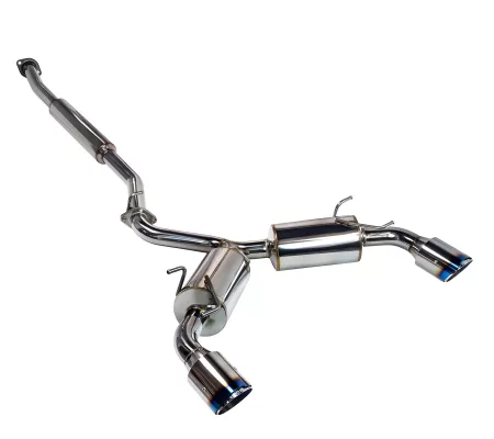 Scion FRS - 2013 to 2016 - Coupe [All] (Elite Spec) (Cat-Back) (Dual Stainless Steel Burnt Tip Covers)