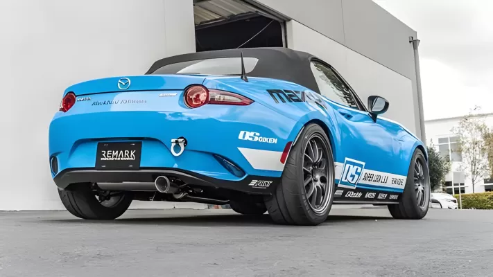 Mazda Miata MX5 - 2016 to 2025 - All [All] (Black Chrome Tip Cover) (Automatic Transmission Only)