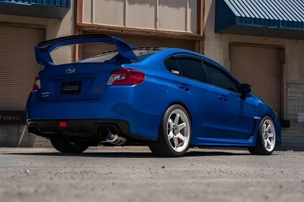 Subaru WRX - 2015 to 2021 - Sedan [All] (R1 Spec) (Titanium Muffler With Burnt Tip)