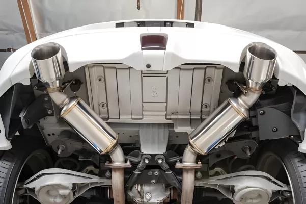 Nissan 370Z - 2009 to 2020 - All [All] (V1) (Axle-Back) (Stainless Steel Polished Single Wall Tips)