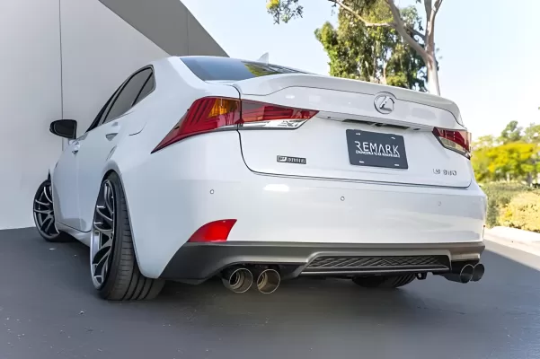 Lexus IS 200t - 2017 - Sedan [All] (Axle-Back) (Burnt Single Wall Tips)