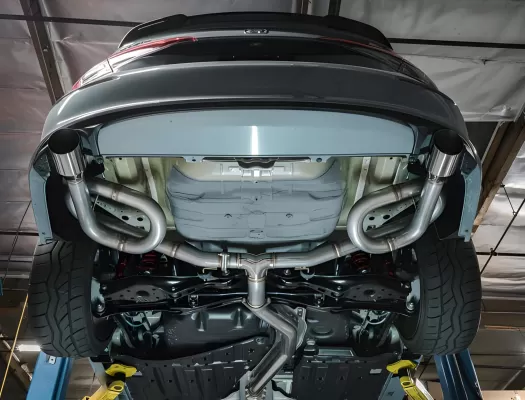 Honda Civic - 2022 to 2026 - Sedan [EX, Si, Touring] (Sports Touring) (Link Loop) (Polished Stainless Steel Tips)