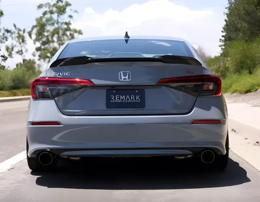 Honda Civic - 2022 to 2026 - Sedan [EX, Si, Touring] (Sports Touring) (Link Loop) (Polished Stainless Steel Tips)