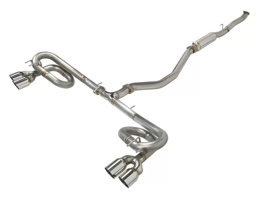 Honda Civic - 2022 to 2024 - Hatchback [Sport Touring 1.5L Turbo] (Sports Touring) (Link Loop) (Polished Stainless Steel Tips)