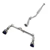 Subaru BRZ - 2022 to 2025 - Coupe [All] (Cat-Back) (Burnt Stainless Steel Single Wall Tips) (Resonated)