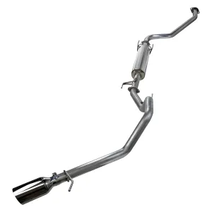 Toyota Tacoma - 2024 to 2025 - All [All Except Trailhunter] (Bold Spec) (Cat-Back) (Short Bed Only) (Stainless Steel Polished Rolled Tip)