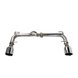 Toyota GR86 - 2022 to 2023 - Coupe [All] (Axle-Back) (Polished Stainless Steel Double Wall Tips)