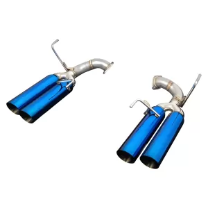 Subaru WRX STI - 2015 to 2021 - Sedan [All] (Boso Edition) (Axle-Back) (Burnt Blue Stainless Steel Tips) (Without Factory SPT Mid-Pipe) (Without Sport Touring Exhaust)