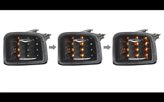 Subaru WRX - 2015 to 2021 - Sedan [All] (Bumper Lights) (Sequential Amber LED Turn Signal) (Matte Black Housing) (Clear Lens)