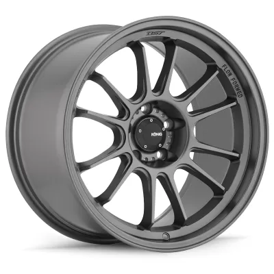 Universal (17x8, 5x114.3, 45mm, Matte Gray) (Less Concave)