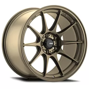 Universal (17x9, 5x100, 40mm, Gloss Bronze) (Less Concave)