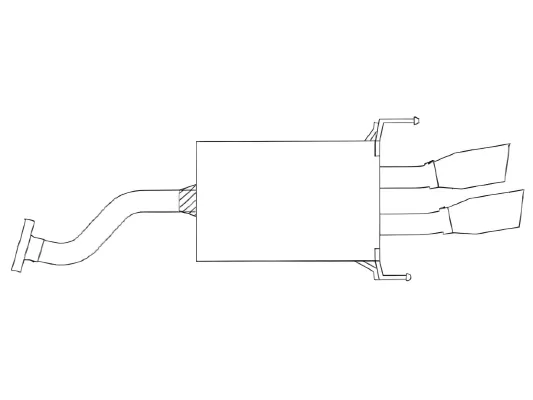 Honda CRZ - 2011 to 2016 - Hatchback [All] (Axle-Back) (Dual Tips)