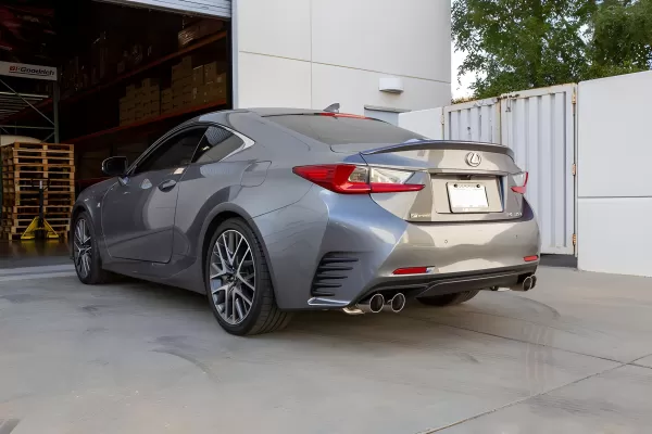 Lexus RC 350 - 2015 to 2016 - Coupe [All] (Rear Section Only) (Dual Mufflers) (Quad Tips)