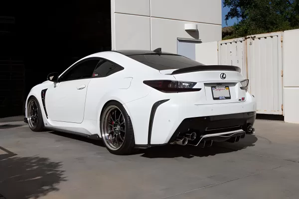 Lexus RCF - 2015 to 2016 - Coupe [All] (Rear Section Only) (Dual Mufflers) (Quad Tips)