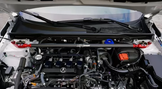 2023 Acura Integra SiriMoto Phase 2 Ultra Carbon Fiber Front Strut Bar