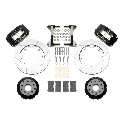 Subaru Impreza - 2012 to 2016 - All [All] (Front) (Slotted Rotors) (Dynapro 4 Piston Calipers) (Black)