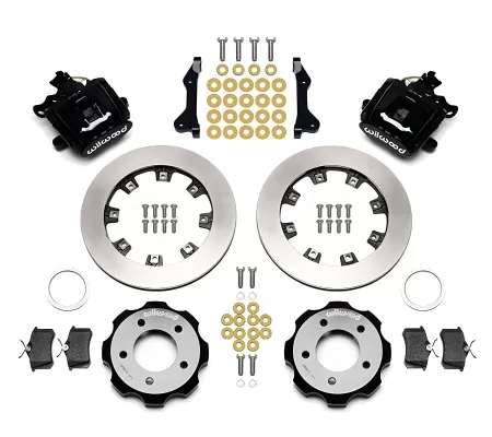Honda Civic - 2012 to 2015 - All [Si] (Rear) (Blank Rotors) (1 Piston Calipers) (Black)