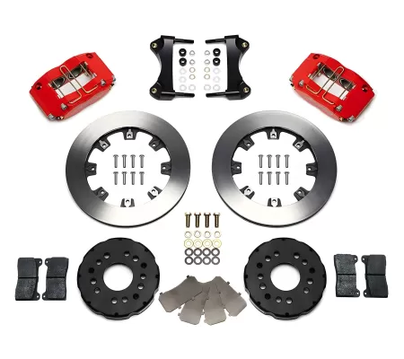 Mitsubishi Eclipse - 1995 to 1999 - All [All] (Front) (Blank Rotors) (Dynapro 4 Piston Calipers) (Red)