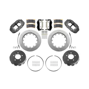 BMW 3 Series M3 - 1995 to 1999 - All [All] (Rear) (Slotted Rotors) (Superlite 4 Piston Race Calipers) (Gray)