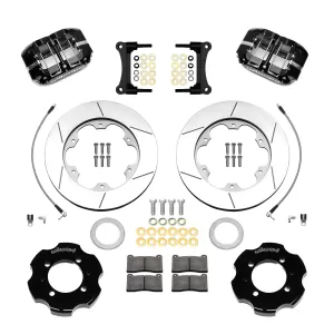 Mazda Miata MX5 - 2016 to 2025 - All [All] (Front) (Slotted Rotors) (Dynapro 4 Piston Calipers) (Black)
