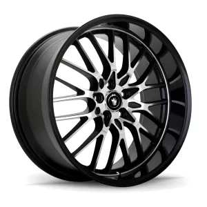 General Representation Volkswagen Jetta Konig Lace Wheels