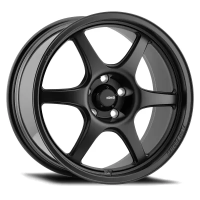 Universal (17x8, 5x100, 40mm, Matte Black) (Less Concave)