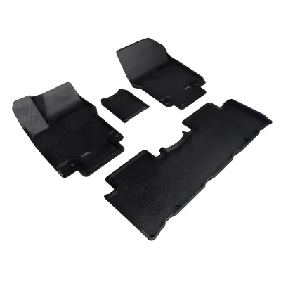 Hyundai IONIQ 5 - 2022 to 2024 - SUV [Disney100 Platinum Ed., SE, SE Base Range, SEL] with AWD/RWD (Kagu) (Front and Rear) (Black) (With Fixed Center Console)