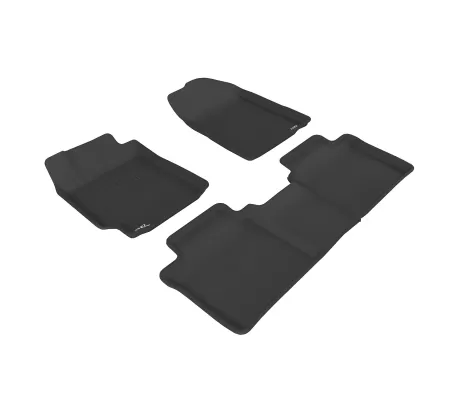 Toyota Camry - 2007 to 2011 - Sedan [All] (Kagu) (Front and Rear) (Black)