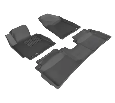 Kia Forte - 2014 to 2018 - All [All] (Kagu) (Front and Rear) (Black)