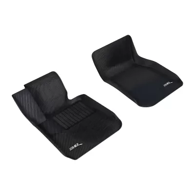 BMW 3 Series - 2012 to 2018 - 4 Door Sedan [320i, 328d, 328i 2.0L Turbo, 330e iPerformance, 330i, 335i, 340i] _or_ 4 Door Wagon [328i 3.0L] (Kagu) (Front) (Black)