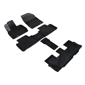 2020 Hyundai Palisade 3D MAXpider Custom Fit Floor Mats