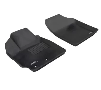 Toyota Yaris - 2007 to 2011 - 2 Door Hatchback [All] _or_ 4 Door Hatchback [All] (Kagu) (Front) (Black)