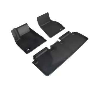 2018 tesla Model S 3D MAXpider Custom Fit Floor Mats