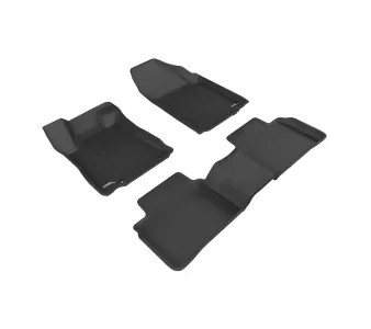 Nissan Altima - 2016 to 2018 - 4 Door Sedan [All] (Kagu) (Front and Rear) (Black)